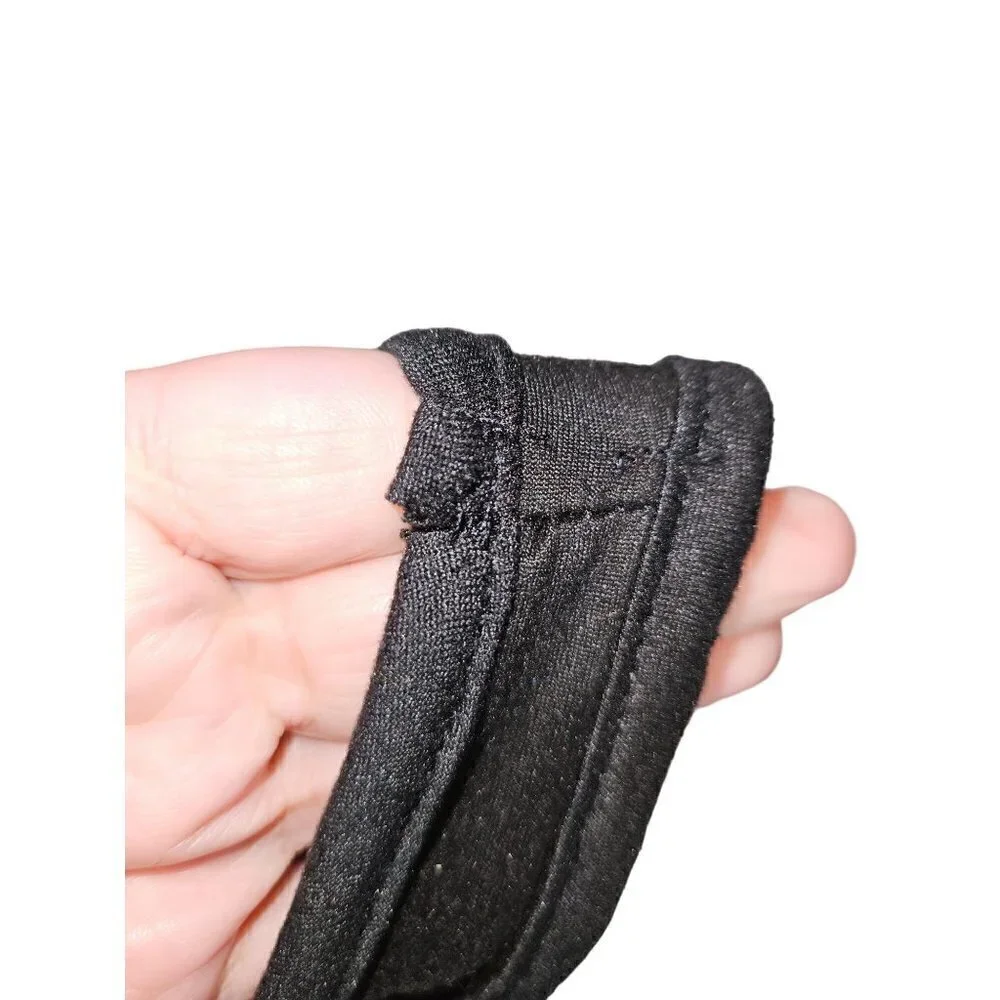 Skiva International Maxi Dress Love XL 14 16 Soft Cut Out Stretch Empire Black - Picture 11 of 15